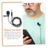 BESPORTBLE 1.5m Wireless Lavalier Microphone System for Lapel Mic Podcast Equipment Sound view 4