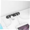 Ciieeo 4pcs Magnetic Cable Holder Slot Cord Keeper Wire Management System Cable Management Clips for Desk Home Office view 4