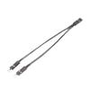 BOXUWFO HONGP Terminal Wire 2.54mm Single Female to Male 10cm 2 Pins for PC Motherboard Power SW Reset HDD Hard Drive(1PCS) view 4