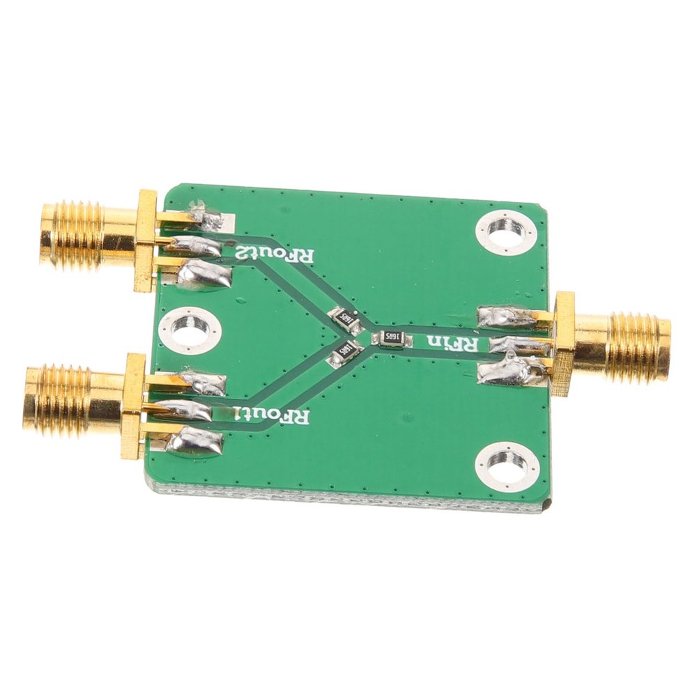 Vaguelly Coax Cable Splitter Divider for Tv and Space-Saving Design Low Insertion Loss Stable Under High Input Power for Use