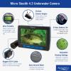 Aqua-Vu Micro Stealth 4.3 Underwater Fishing Pocket Camera, 4.3 LCD, High Resolution Full Color Camera, Auto Infrared Lights, 50 Ft Durable Cable for Fishing and Ice Fishing, Blue Edition view 4