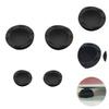balacoo 4pcs Heat Dissipation Ball Mat Adjustable Holder Cooling Portable Notebooks Riser Laptop Stand for Desk Laptop Elevator Laptop Feet Laptop Stands Notebook Stand Black view 3