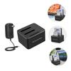 POPETPOP Ssd Docking Station External Hard Drive Holder USB Dock Offline Clone Us Plug Sturdy Skid-Resistant Base view 4