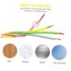 DOITOOL 1set Clip Self-Adhesive Wire Organizer for Desktop USB Power Cords for Organization Smooth view 4