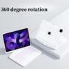 kaidisen 360 Rotating Transparent Keyboard for iPad 9th/8th/7th Generation 10.2 inch Touchpad Backlit Keyboard Integrated Foldable Multi-Function Backlight Case view 4