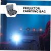 DIYEAH Projector Carrying Case Portable Project Storage Bag Splicing Bag for Projector Microphone Case for Travel view 4
