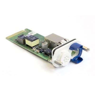 S74 Network Slide-in Board with RJ45 Socket White Compatible with S74 Camera Platform -40 to 65 C