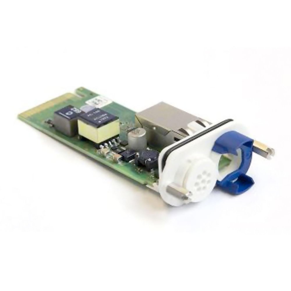 S74 Network Slide-in Board with RJ45 Socket White Compatible with S74 Camera Platform -40 to 65 C