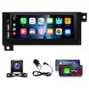 4+64G Android 14 Car Stereo Radio fits for 19942002 Dodge Ram 1500 2500 3500 for Cirrus 1995-2000 for Chrysler Town & Country 1990-2000 6.8 Touch Screen Car Stereo with CarPlay Android Auto GPS WiFi view 1