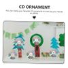 Gatuida 50pcs DIY Decorative Cd Discs for Creative Crafts Double-Sided Reflective Design for Handmade Projects and Home Decoration view 2