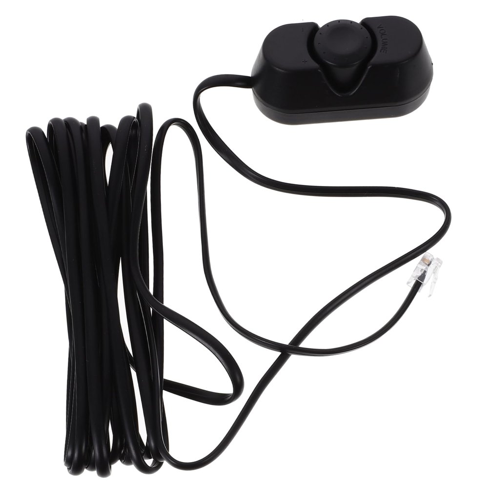 Alipis Subwoofer Tuner RCA Level Controller Crossover Car Audio Volume Control Knob Bass Knobs for Car Amplifiers