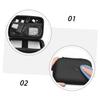 Uonlytech 2pcs Shockproof Eva Digital Accessory Organizer Case Portable Storage Bag for Hard Drives Chargers Disks Memory Cards and Compact Design view 2