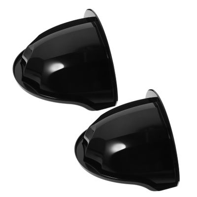 BELLIFFY 2pcs Outdoor Camera Protection Cover Waterproof Black Camera Rain Shield Dustproof and Sunshade Shelter for Garden and Patio