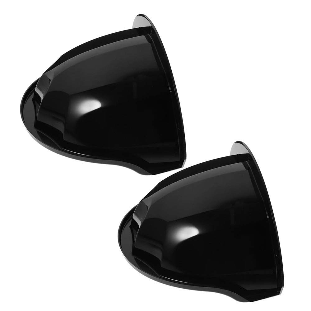BELLIFFY 2pcs Outdoor Camera Protection Cover Waterproof Black Camera Rain Shield Dustproof and Sunshade Shelter for Garden and Patio