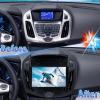 Slakerbe Android 14 Double Din Car Radio Compatible with Ford Transit Connect 2014-2018, 4G+64G 9" Touch Screen Car Stereo with Wireless Carplay Android Auto GPS WiFi Mic Backup Camera view 2