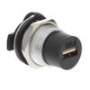 Angoily USB Panel Mount Connector Industrial USB Pass Through Coupler Female to Female Adapter for Easy Installation Harsh Environments Supports High-Speed Data Transfer view 1