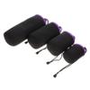 DOITOOL 4pcs Professional Camera Lens Pouch Thick Elastic and Case for Dslr Compact Camera and Photo Gear view 1