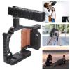 Aluminum Alloy Camera Video Protective Cage Kit with Handle Grip for A7C view 2