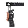 Aluminum Alloy Camera Video Protective Cage Kit with Handle Grip for A7C view 4
