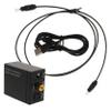 Mipcase Digital to Analog Audio Converter with Jack and Optical Inputs Easy Setup Analog Audio Adapter for Tvs and High-Fidelity Transmission Compatible with Various Devices view 1