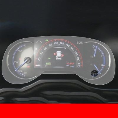 Navigation Screen Protector TPU Film Screen Protector For Toyota For RAV4 For RAV-4 2018-2021 Car Instrument Panel Protector Dashboard Center Control Touchscreen Protection Film