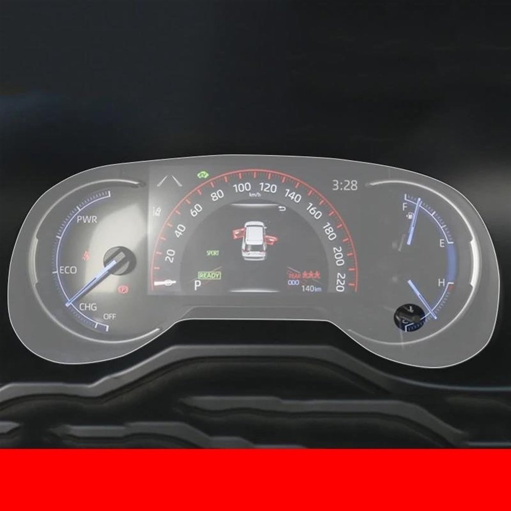 Navigation Screen Protector TPU Film Screen Protector For Toyota For RAV4 For RAV-4 2018-2021 Car Instrument Panel Protector Dashboard Center Control Touchscreen Protection Film