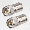 MOOKEERF 10 Pack PL259 Coax Connectors 50 Ohm PL-259 UHF Male Clamp Connector for LMR400 KMR400 RG8 RG8U RG213 Coaxial Cable view 4
