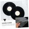 CHICAMPERA 50pcs Vinyl Record Sleeves Clear Protective Covers for Albums and Scratch for Vinyl and Collectors view 2