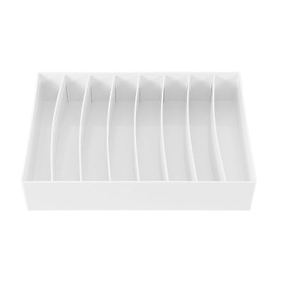 COHEALI Cord Organizer Box for Desk Capacity Storage Case to Conceal Cords and Stylish White Design for Use