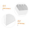 COHEALI Cord Organizer Box for Desk Capacity Storage Case to Conceal Cords and Stylish White Design for Use view 3