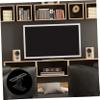 CHICAMPERA Speaker Mounting Bracket Wall Mount for Echo Surround Sound Speaker Mounts Black Rotating Stand view 4