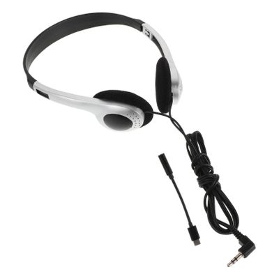 DOITOOL Lightweight Wired Headphones Vintage Finish Comfortable Ear Design for Students Compatible Computers Cell Phones and Tablets for Classroom and Library Use