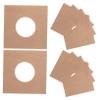 Parliky 10pcs Covers Vinyl Jacket Kraft Paper Record Sleeves for Vinyl Record Storage view 1