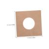 Parliky 10pcs Covers Vinyl Jacket Kraft Paper Record Sleeves for Vinyl Record Storage view 2