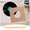 Parliky 10pcs Covers Vinyl Jacket Kraft Paper Record Sleeves for Vinyl Record Storage view 3