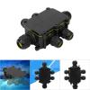 IP68 Junction Box M686 LED Underwater Light Cable Connector 5-9mm/9-12mm Sealing Ring 450VAC 24A T100 UL94V-2 (Six-Way) view 2