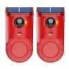 QXMH Solar Outdoor Motion Sensor Alarm: 110db Siren Sound,6 LEDs Flash Warning Strobe Alarm System,Loud Motion Detector Noise Maker. (2 PCS) view 1