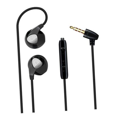 balacoo Ear Earbuds Headphones Headset Mic Jack Stereo Sound Comfortable Fit Black