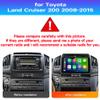 Car Radio Stereo for Toyota Land Cruiser 200 2008-2015, Android 13, 9" IPS Touch Screen Upgrade Replacement with CarPlay & Android Auto, GPS Navigation DSP SWC 5G WiFi Camera 8CORE 2+32GB view 2