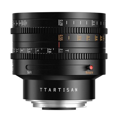 TTartisan 35mm T2.1 Full Frame Manual Dual-Bokeh Cine Lens Mirrorless Camera Lens Fo Canon RF-Mount R5 R5C R6 R7 R10 R50 EOS C80