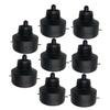 CHICAMPERA 8pcs Auto Tweeter Horn Stain Resistant Car Tweeter Loudspeaker Compact Easy to Install view 1