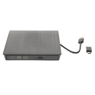 Mipcase USB 3.0 External CD DVD Burner Drive Slot-in Design for Laptops and Desktops Black Portable Optical Drive for Easy Data Backup and Media Playback
