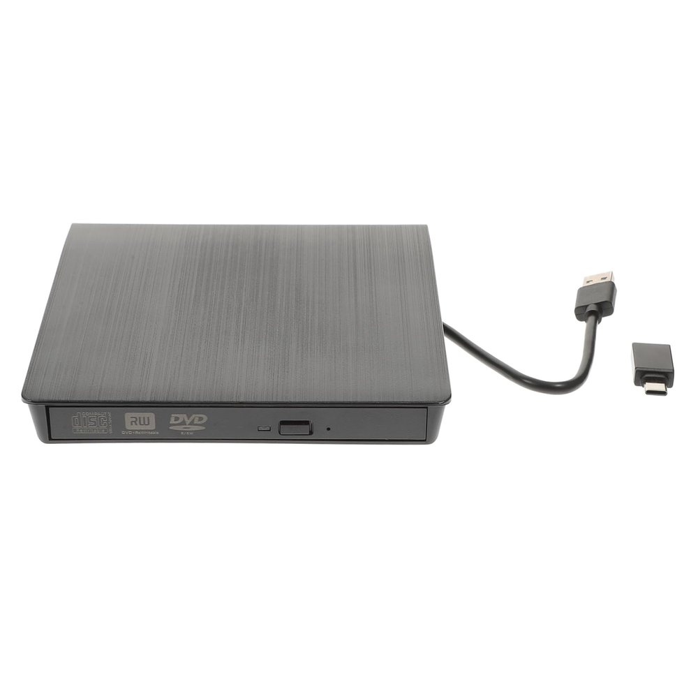 Mipcase USB 3.0 External CD DVD Burner Drive Slot-in Design for Laptops and Desktops Black Portable Optical Drive for Easy Data Backup and Media Playback