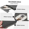 Mipcase USB 3.0 External CD DVD Burner Drive Slot-in Design for Laptops and Desktops Black Portable Optical Drive for Easy Data Backup and Media Playback view 4