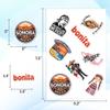 100pcs Mexico Stickers, Mexican Sticker Waterproof Decals for Water Bottles Laptop Luggage Computer Scrapbooking Teens Adults Girls Funny Party Birthday Decorations view 4