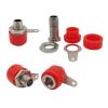 10Pcs 4mm Banana Socket Binding Post Connector Adapter 5 Color(Red) view 3