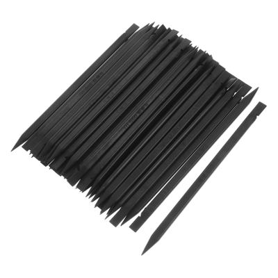 Angoily 50pcs Anti-Static Set Screen Tool Keys Buster Disassembly Pry Bar Remover Kit Phone Wrecking Tools Screen Bar Pry Tool Black