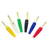10/20Pcs 4MM Banana Gold Plated Audio Speaker Connectors Amplifier Binding Post Jack for Cable Terminals(Green,10 Pcs) view 1