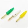 10/20Pcs 4MM Banana Gold Plated Audio Speaker Connectors Amplifier Binding Post Jack for Cable Terminals(Green,10 Pcs) view 4