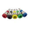 10Pcs 4mm Banana Socket Binding Post Panel Mount Connector Banana Adapter 5 Color M4(Yellow 10Pcs) view 3